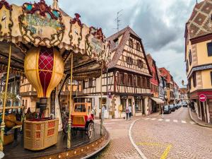 Maisons de vacances Chalet in Nedde near Historic Castle : photos des chambres