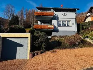 Freistehendes Ferienhaus in Sieber mit Terrasse, Garten und Grill - Sieber