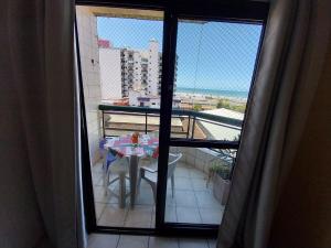 Lindo apto com vista mar, 200 mts da praia