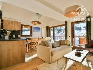 Chalet confortable avec balcon, garage et vue sur les pistes - FR-1-391-202 - Ayse