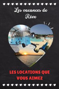 Maisons de vacances Bungalow confort Gastes + Piscine : photos des chambres