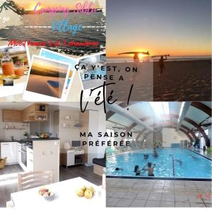 Maisons de vacances Bungalow confort Gastes + Piscine : photos des chambres