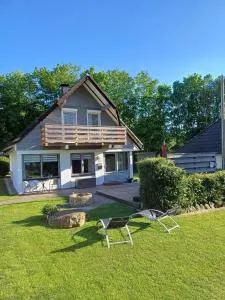 Ferienhaus mit Badezuber und Außendusche - Rodemann