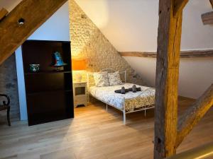Maisons de vacances Belle Grange en pierre avec piscine chauffee : photos des chambres