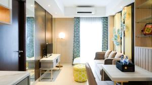Nice and Relax 1BR at Grand Sungkono Lagoon Apartment By Travelio