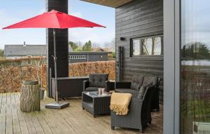 Cozy Home In Børkop With House Sea View