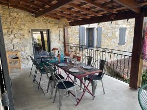 Maisons de vacances Le Mas de L-Arceau - Mas avec piscine en Sud Ardeche : photos des chambres