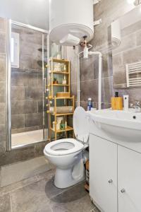 Appartements Agreable jardin secret - studio cocon lumineux - 10min Paris et Orly : photos des chambres