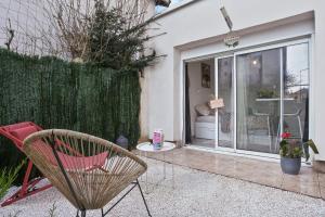 Appartements Agreable jardin secret - studio cocon lumineux - 10min Paris et Orly : Appartement 1 Chambre