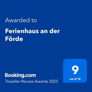Ferienhaus an der Förde
