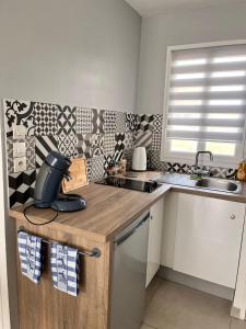 Studio avec grand balcon Marin