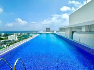Luxury Modern Rooms with Infinity pool & Gym - هيمافوشي