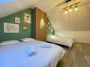 Maisons de vacances Ker Martin, entre Paimpol et Perros-Guirec : photos des chambres
