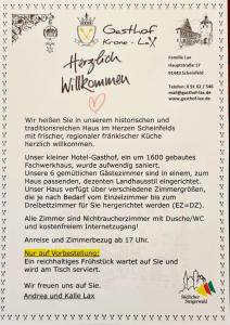 Hotel-Gasthof Krone-Lax