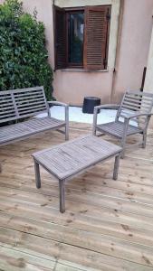 Casa blu Arbatax con giardino e terrazza