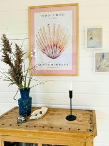 Bjælkehus Ved Flovt Strand Med Sjæl Og Charme