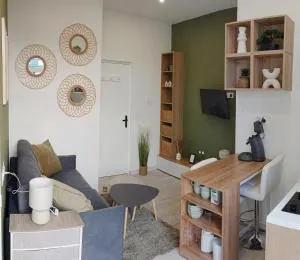 Studio "Le Nature" au design cozy et apaisant - 布尔昆