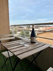 Appartements LE JULA - APPARTEMENT T2 PROCHE CENTRE VILLE - Parking prive : photos des chambres