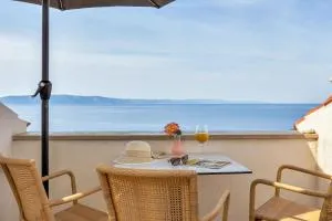 Villa Margitta Mit Pool, Tennisplatz Und Meerblick - 德朗西斯