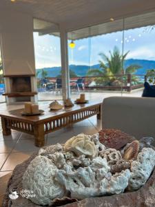 Casa cpiscina e vista p Ilha das Cabras-Ilhabela