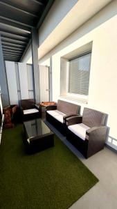 Comfy studio, private parking, smart check in