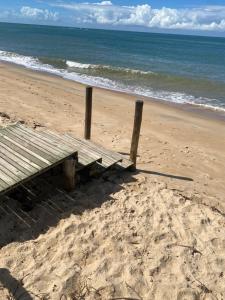 Casa privativa em frente a praia com piscina