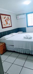 Excelente apto 2 quartos com vista para mar