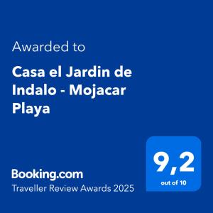 Casa el Jardin de Indalo - Mojacar Playa