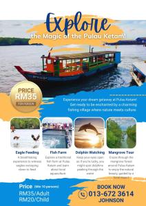 Sea Lion Pulau Ketam Bungalow Homestay