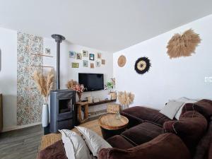 Maisons de vacances Maison avec jacuzzi : photos des chambres