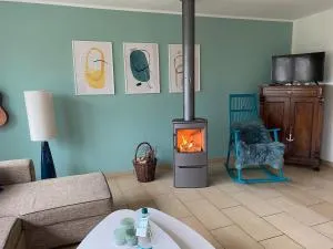 Ferienwohnung Ostseestille am Bodden mit Kamin - Langendamm