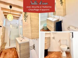 Maisons de vacances Baolocation Bouhy - Ideal famille & groupe d-amis -16min Guedelon - Wifi : photos des chambres