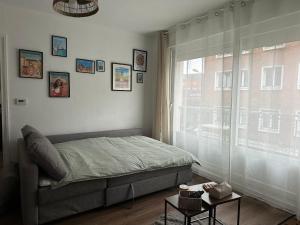 Appartement cosy en centre ville de Dunkerque avec balcon & parking avec portail privé - place non nominative