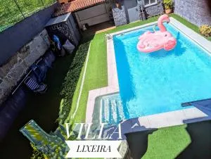 Chalet con piscina a 5 minutos de la playa - Portas