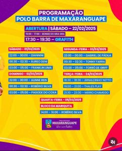 Casa para o Carnaval em Maxaranguape