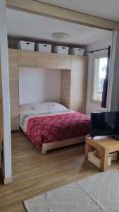 Appartements T2, Proche centre, parking privee : photos des chambres