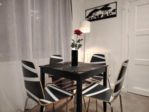 Appartements Le Parmentier - Charmant T2 : photos des chambres