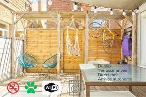 Duplex avec terrasse à 30m mer - 马洛莱班