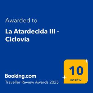 La Atardecida III - Ciclovía