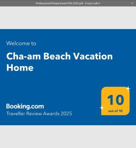 Cha-am Beach Vacation Home