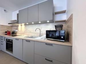 Appartement 3 pièces, 2 chambres, balcon, vue Briançon, WiFi gratuit - FR-1-330C-150