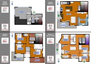 Chalets Chalet des Trappeurs Coeur Vanoise 15 persons : photos des chambres