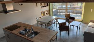 LAlchémille loft 6 personnes 2 chambres - 1 canapé lit