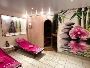 Wellness Ferienwohnung Szymecki- Sauna & Whirpool bei Heidelberg
