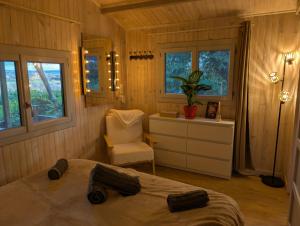 Appartements Le Chalet Bleu - jacuzzi : photos des chambres