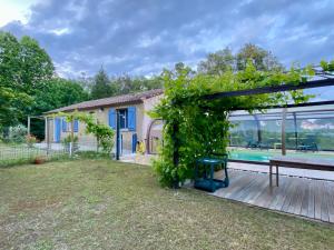 Maison au calme piscine mer au coeur de la nature U Nuciolu