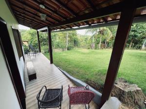 Boipeba Apartamento TERRA com varanda e cozinha ao ar livre