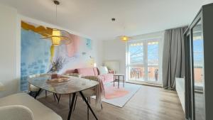Fewo GOLDBERG, Balkon, SmartTV