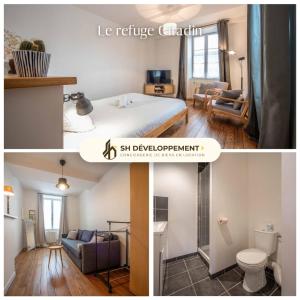 Appartements Le refuge citadin : photos des chambres