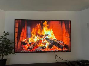 One bedroom with modern kitchen, balcony with water view